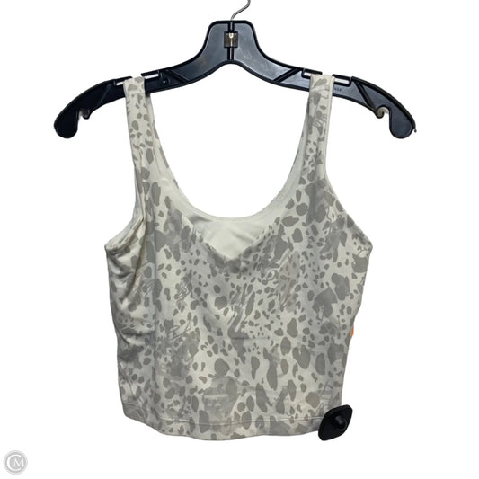 Athletic Bra Designer By Lululemon In Cream, Size: S