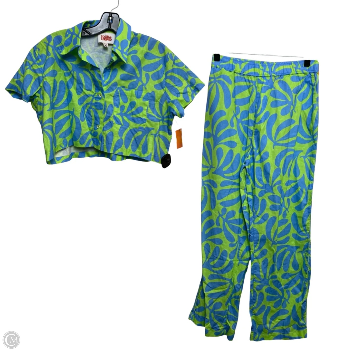 Pants Set 2pc By Cma In Green, Size: M