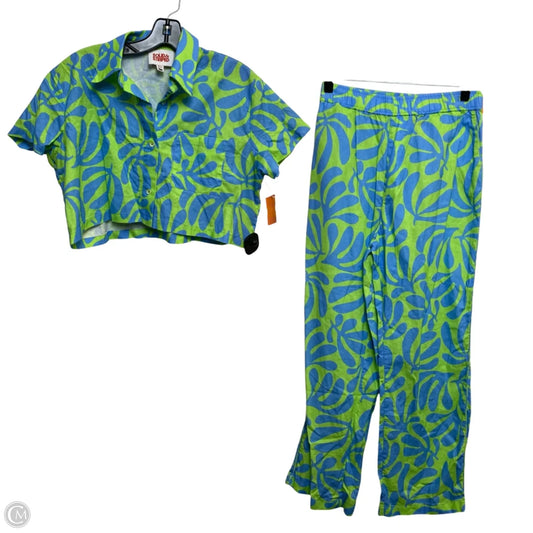 Pants Set 2pc By Cma In Green, Size: M
