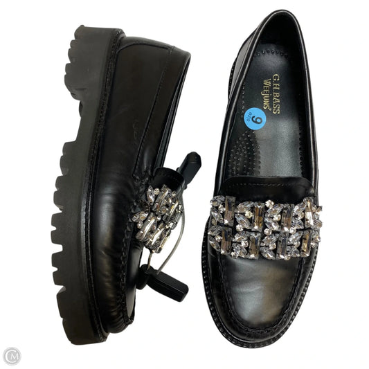 Shoes Flats By G.h. Bass In Black, Size: 6