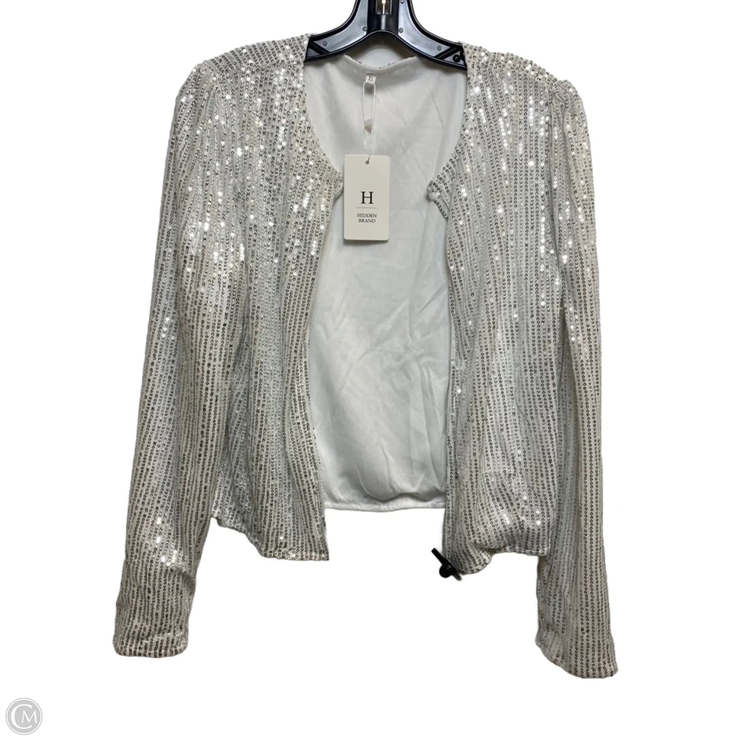 Cardigan By Cmf In Silver, Size: Xl
