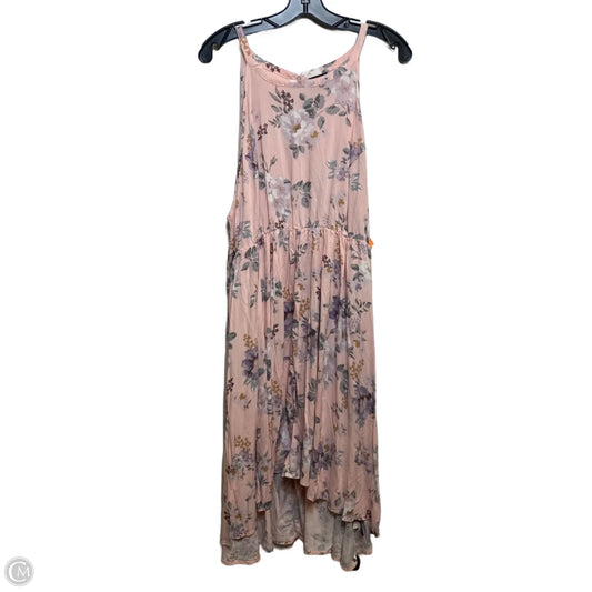 Dress Casual Midi By Torrid In Pink, Size: 3x