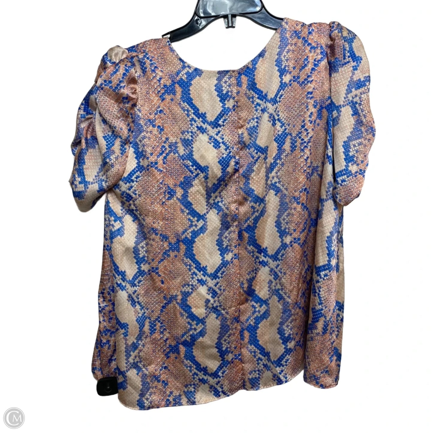 Top Short Sleeve By Adrienne In Pink, Size: S