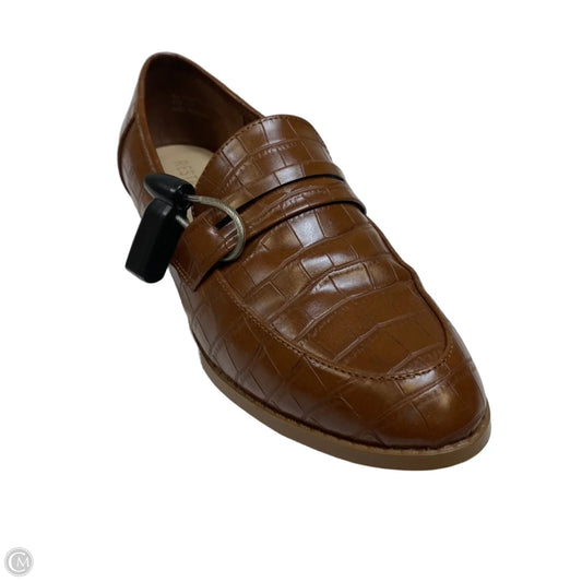 Shoes Flats By Restricted In Brown, Size: 7.5