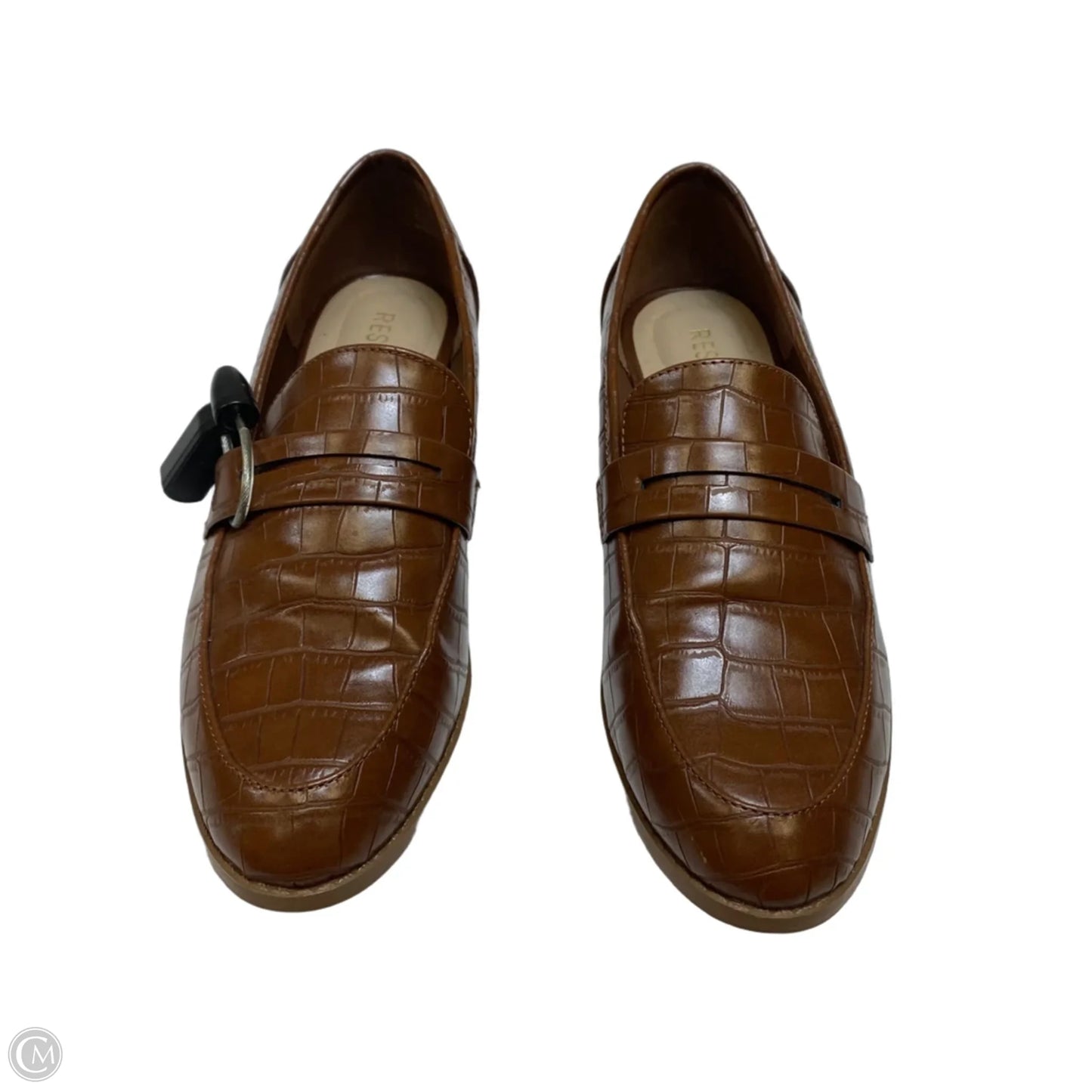 Shoes Flats By Restricted In Brown, Size: 7.5