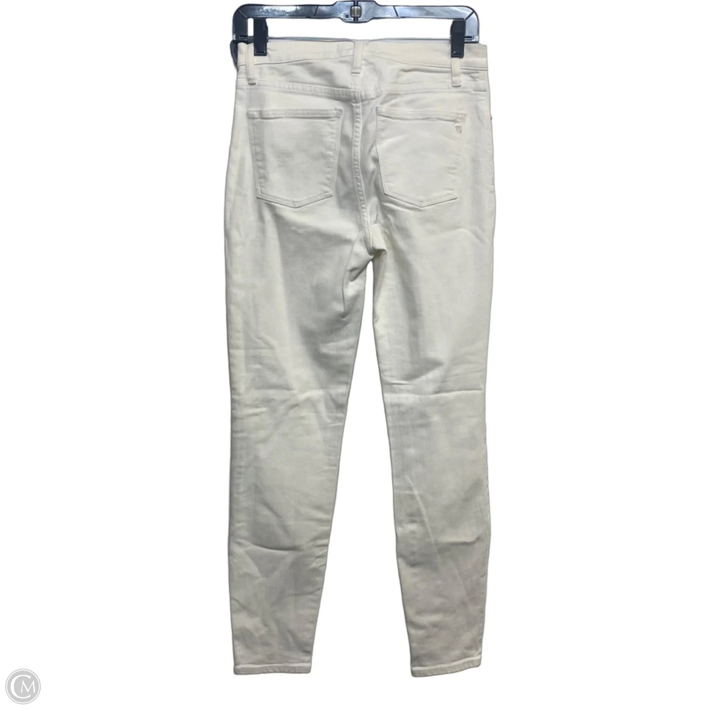 Jeans Skinny By Madewell In White, Size: 2