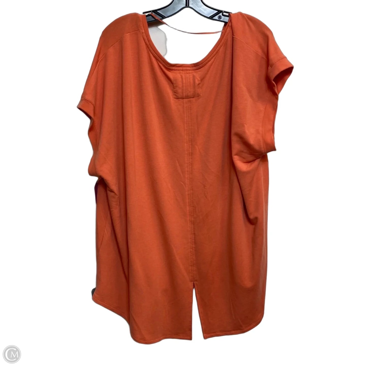 Top Short Sleeve By Cupio In Orange, Size: 3x