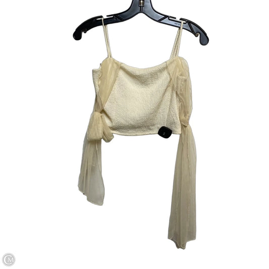 Top Sleeveless By Altard State In Cream, Size: L