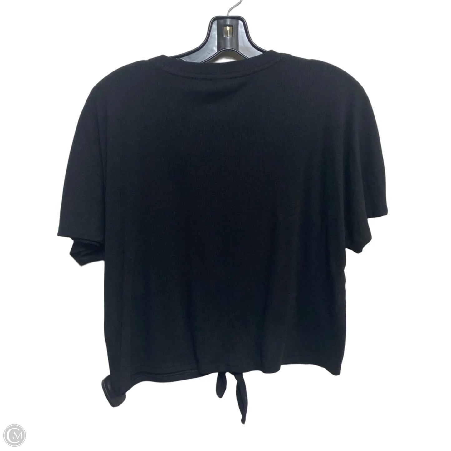 Athletic Top Short Sleeve By Old Navy In Black, Size: Xs