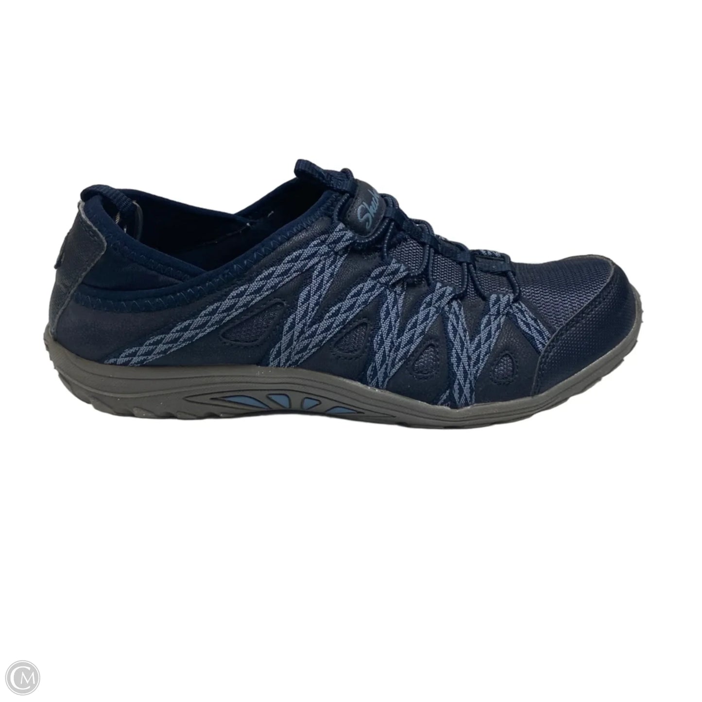 Shoes Sneakers By Skechers In Blue, Size: 8