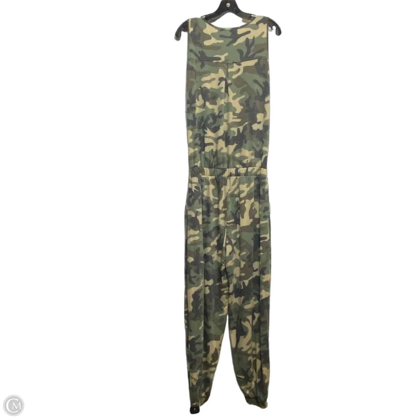Jumpsuit By Zenana In Camouflage Print, Size: L