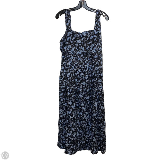 Dress Casual Midi By By The River In Black, Size: L