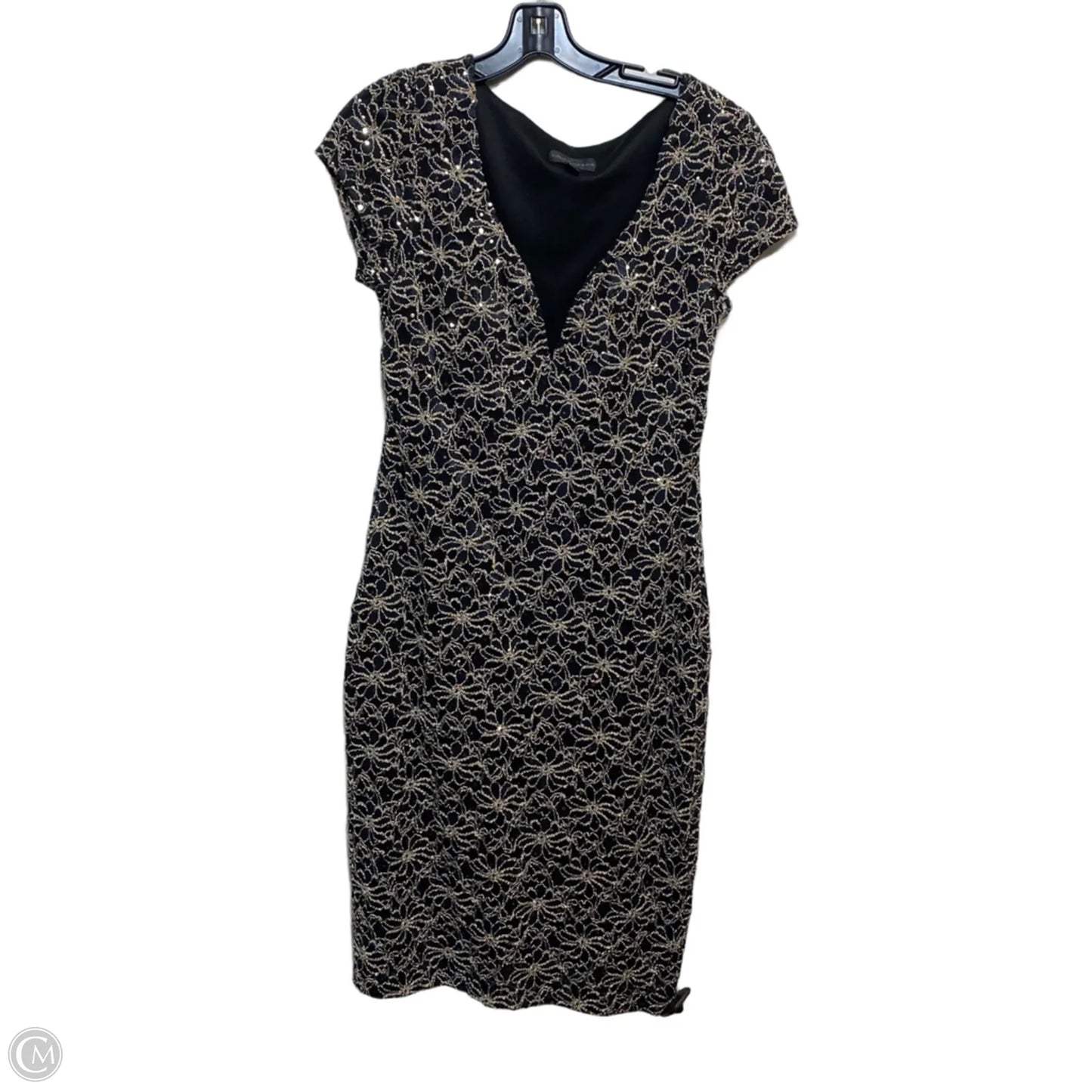 Dress Casual Short By Connected Apparel In Black, Size: M