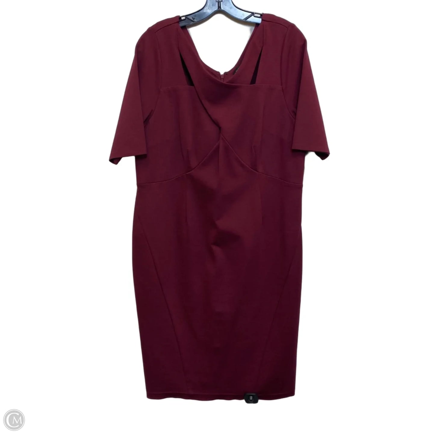 Dress Casual Short By Lane Bryant In Red, Size: Xl