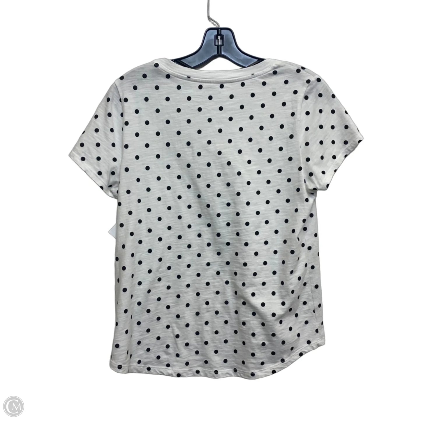 Top Short Sleeve By Olga In White, Size: S