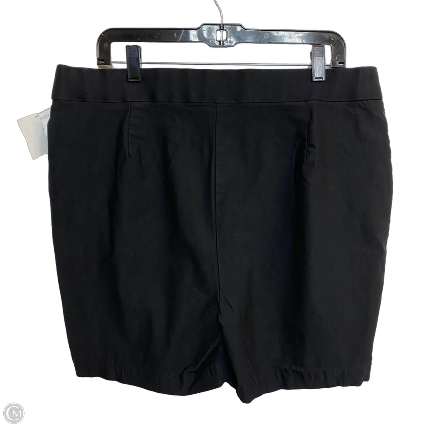 Shorts By Rafaella In Black, Size: 18