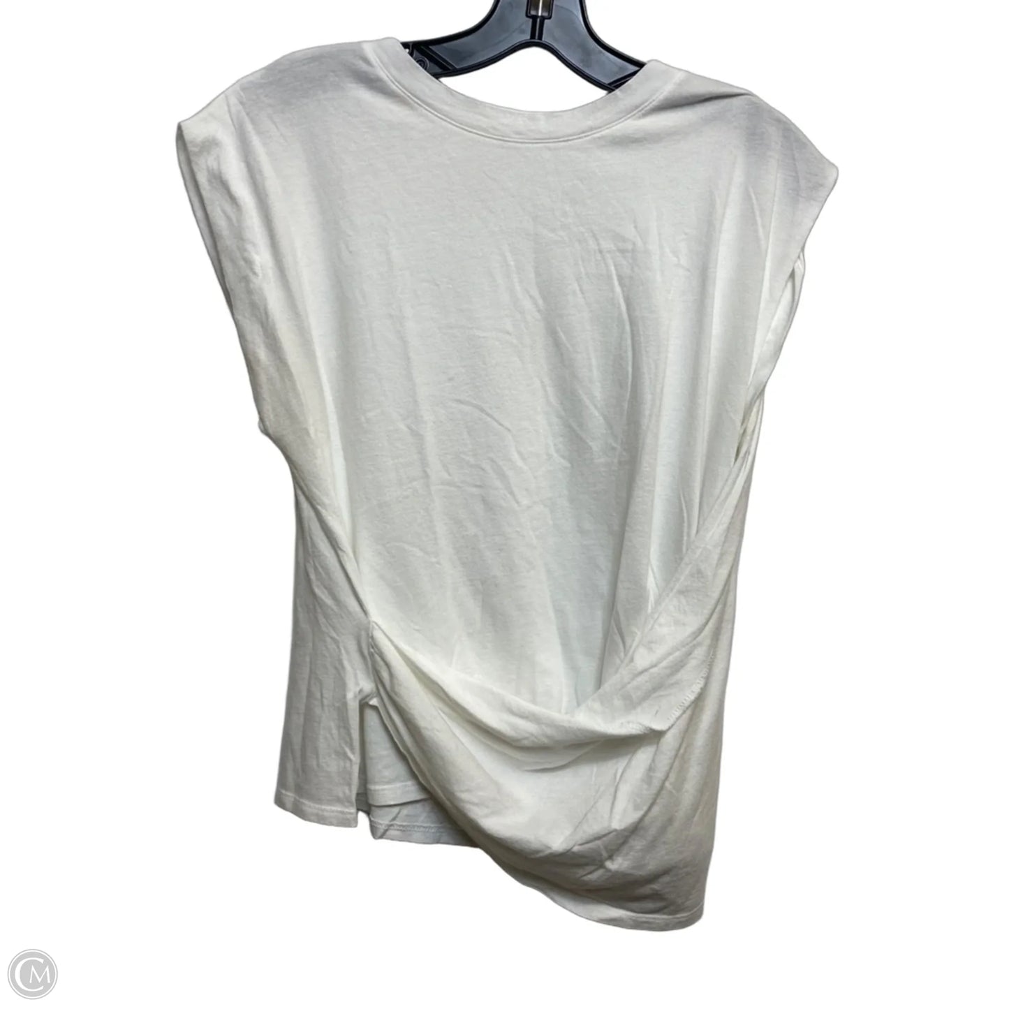 Top Short Sleeve By A New Day In White, Size: Xl
