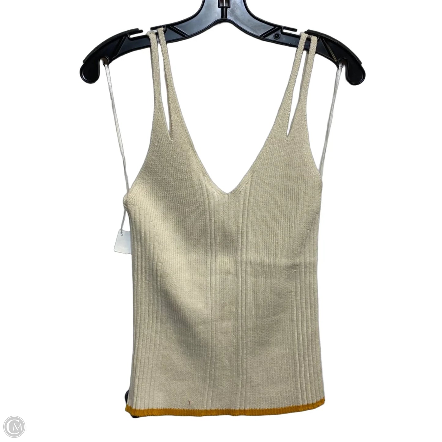 Top Sleeveless By Pilcro In Cream, Size: Xl