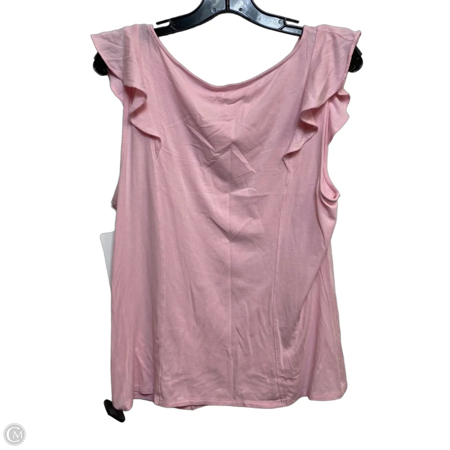 Top Sleeveless Designer By Lilly Pulitzer In Pink, Size: L