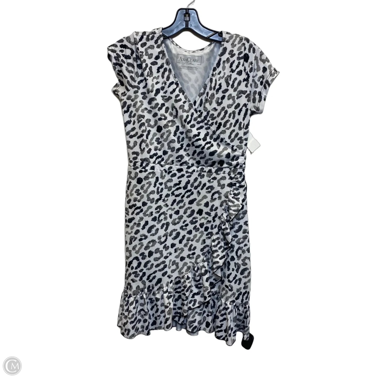 Dress Casual Short By Ana Clare In Animal Print, Size: S