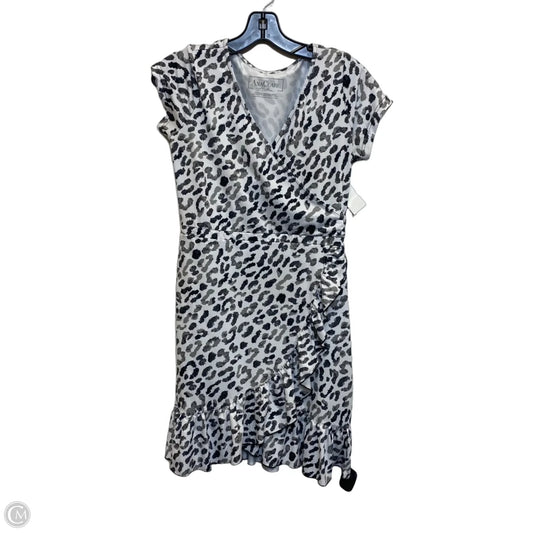 Dress Casual Short By Ana Clare In Animal Print, Size: S
