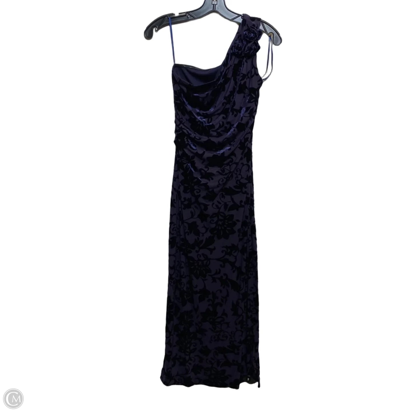 Dress Casual Midi By Taylor In Purple, Size: Xs
