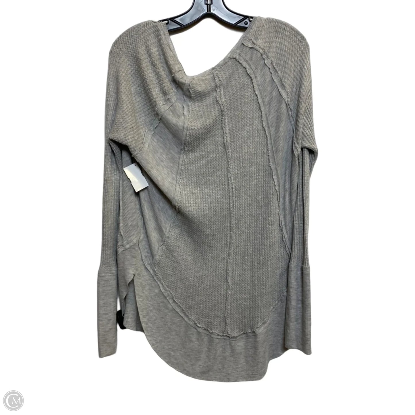 Top Long Sleeve By We The Free In Grey, Size: S