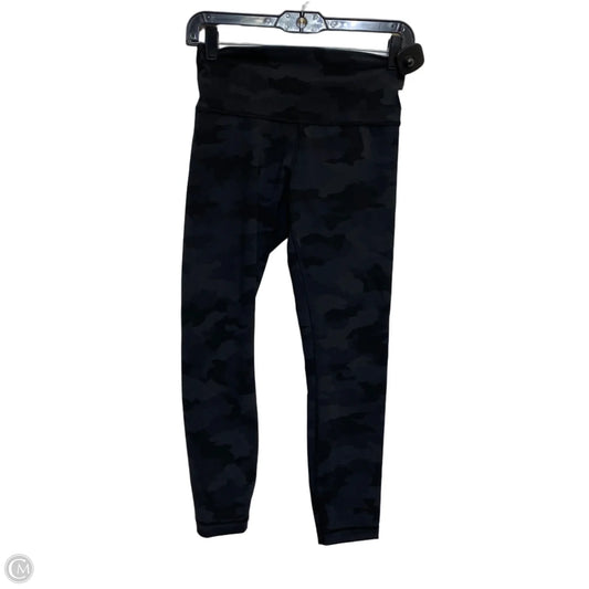 Athletic Leggings By Lululemon In Grey, Size: S