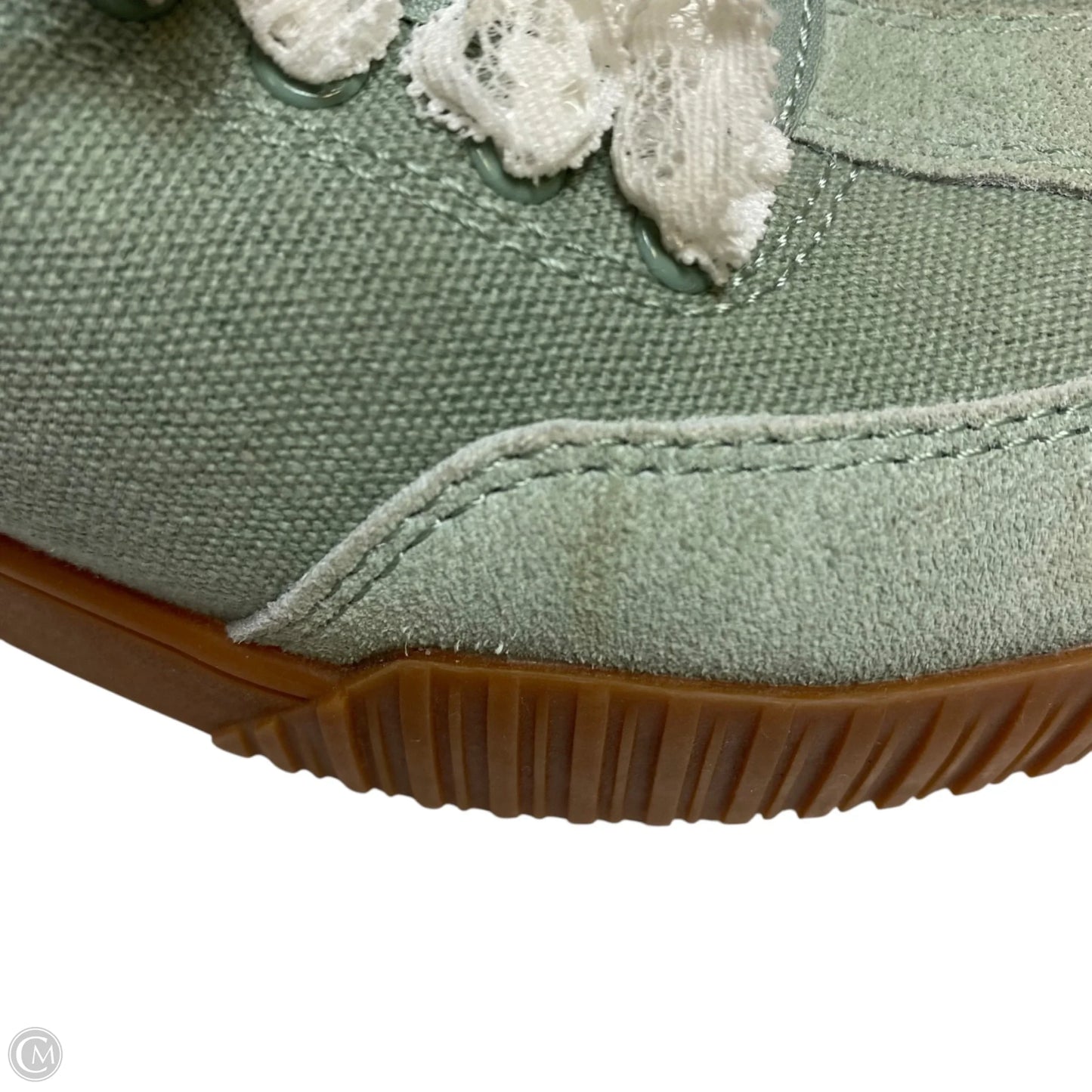 Shoes Flats By Kizki In Green, Size: 8
