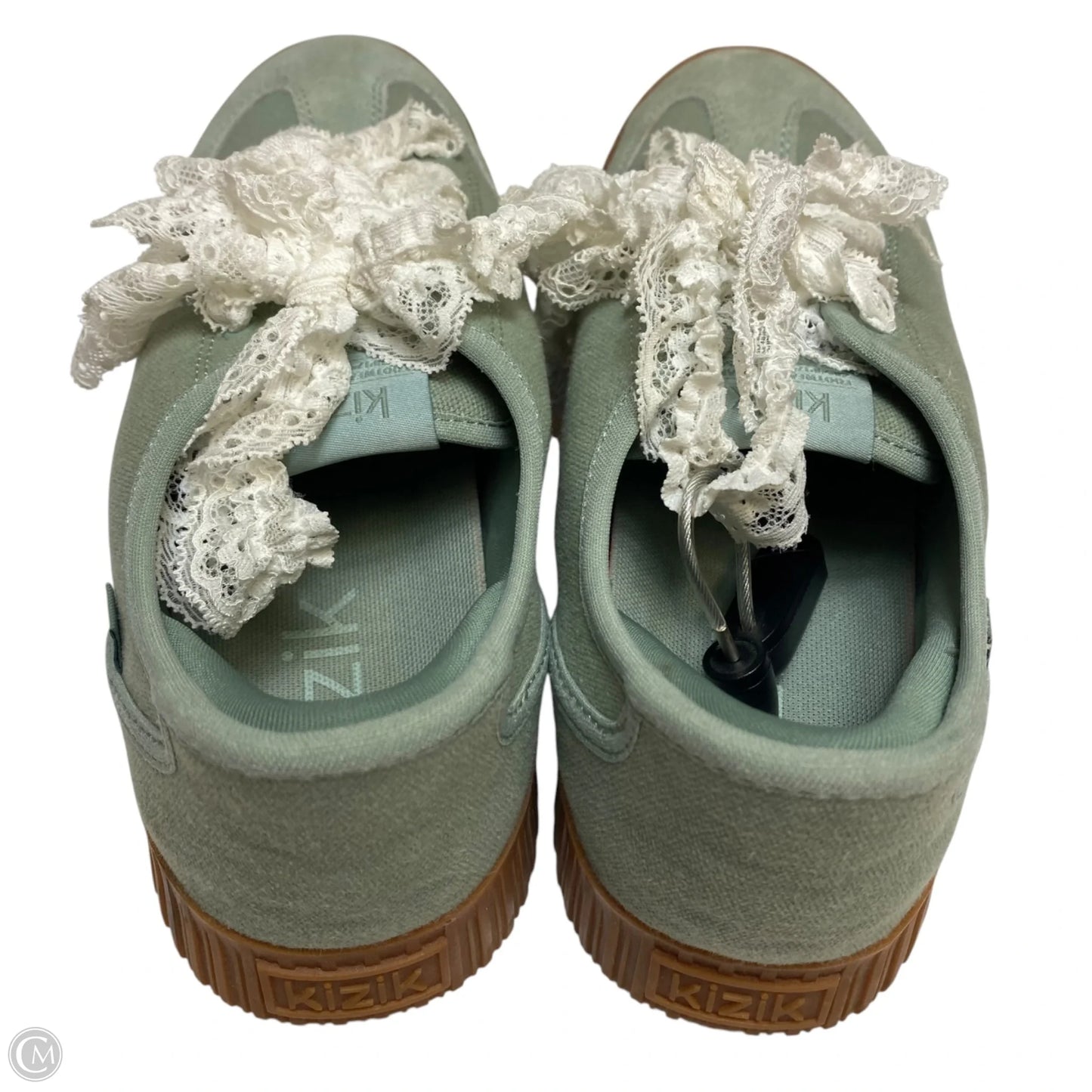 Shoes Flats By Kizki In Green, Size: 8