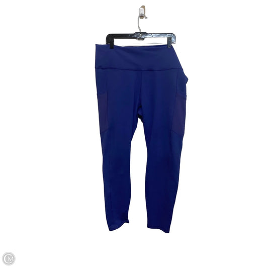 Athletic Leggings By Fabletics In Blue, Size: 3x