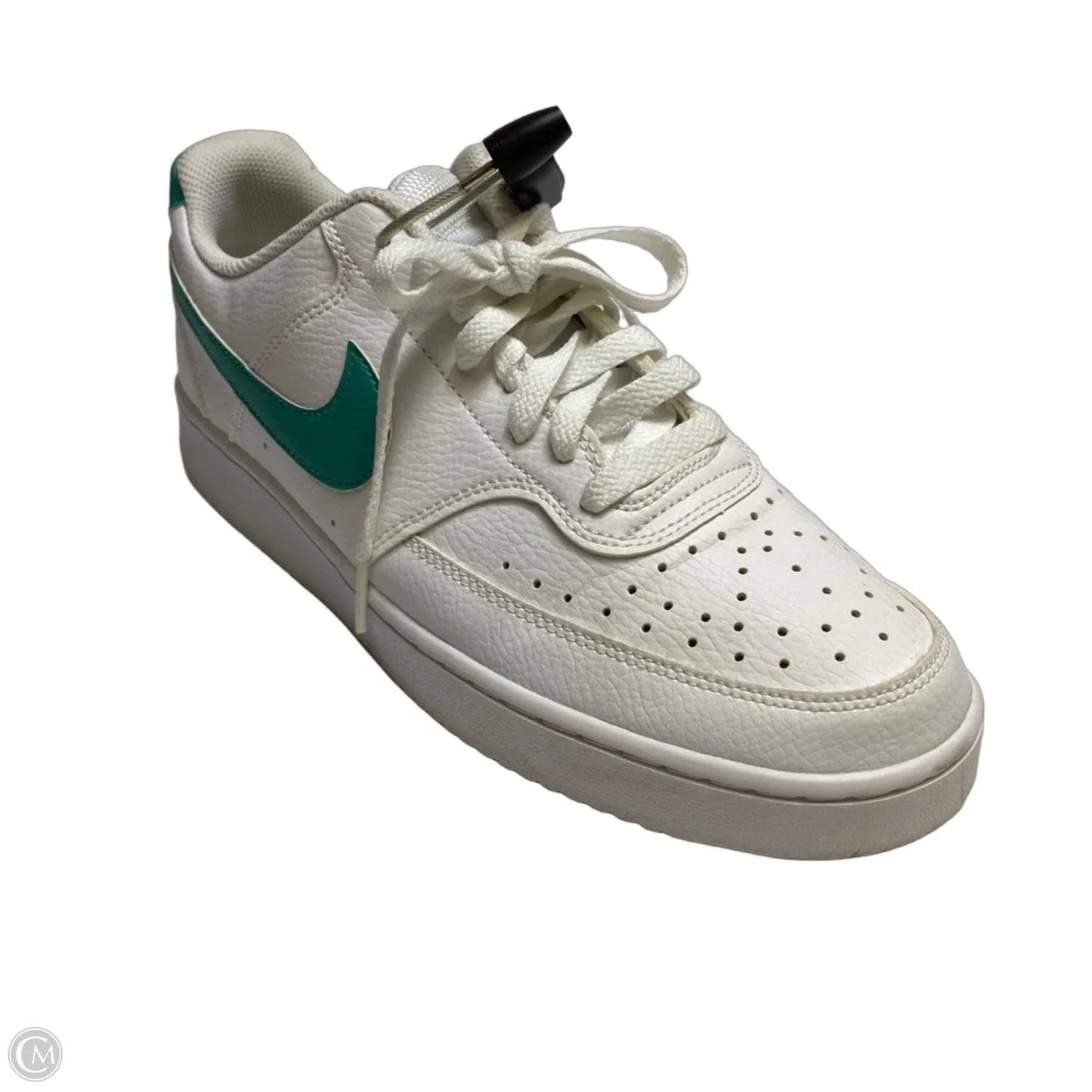 Shoes Sneakers By Nike In Green & White, Size: 11