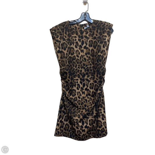 Dress Casual Short By Antonio Melani In Animal Print, Size: L