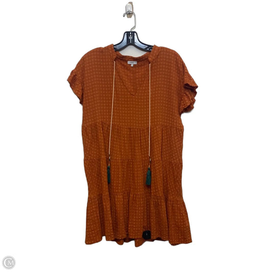 Dress Casual Short By Voy In Orange, Size: L