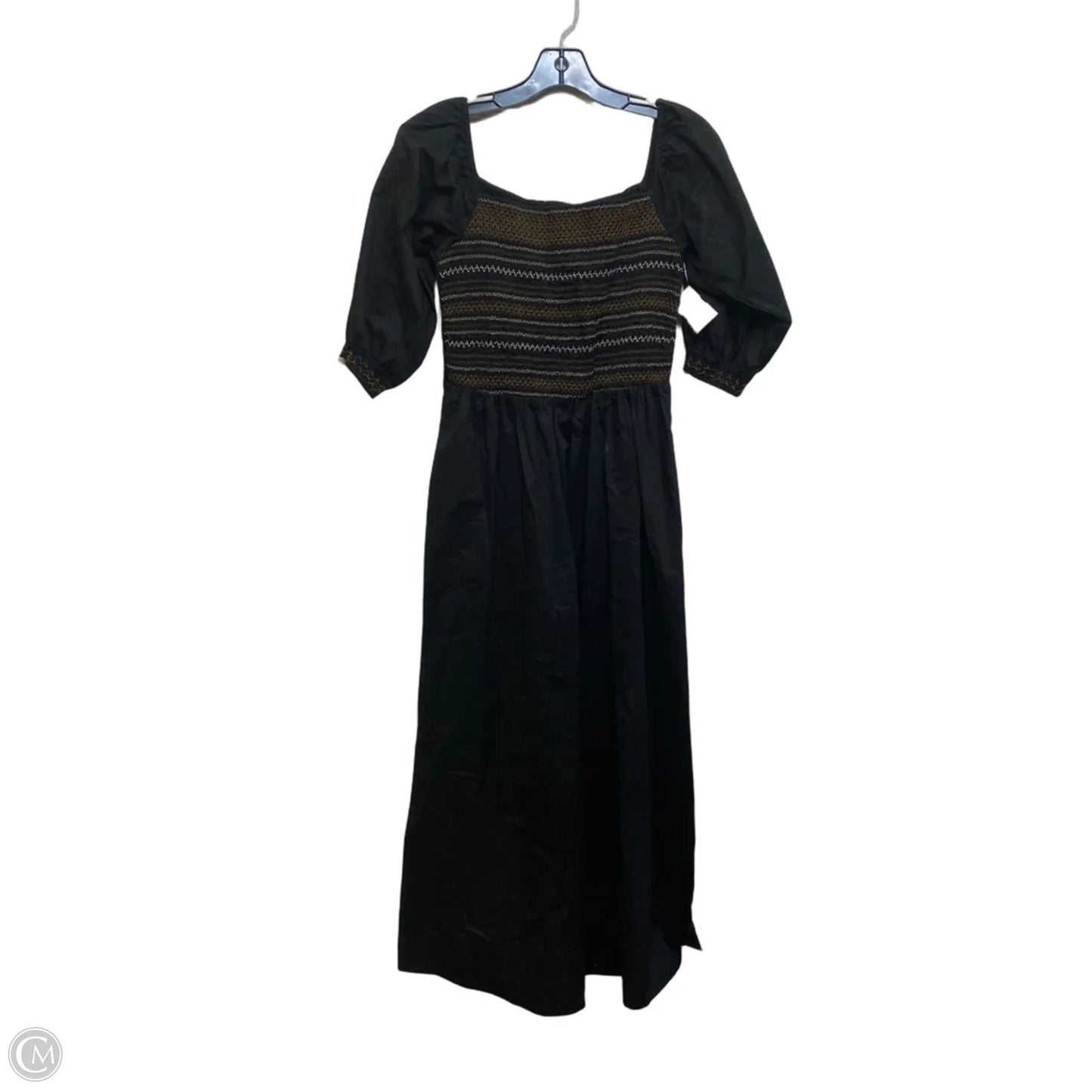 Dress Casual Midi By Old Navy In Black, Size: M
