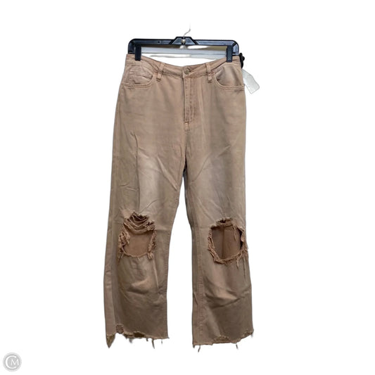 Jeans Cropped By Vervet In Pink, Size: 8
