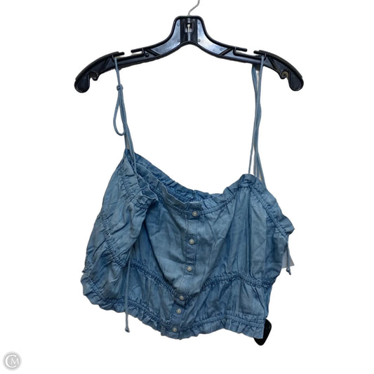 Top Sleeveless By Aerie In Blue, Size: Xl