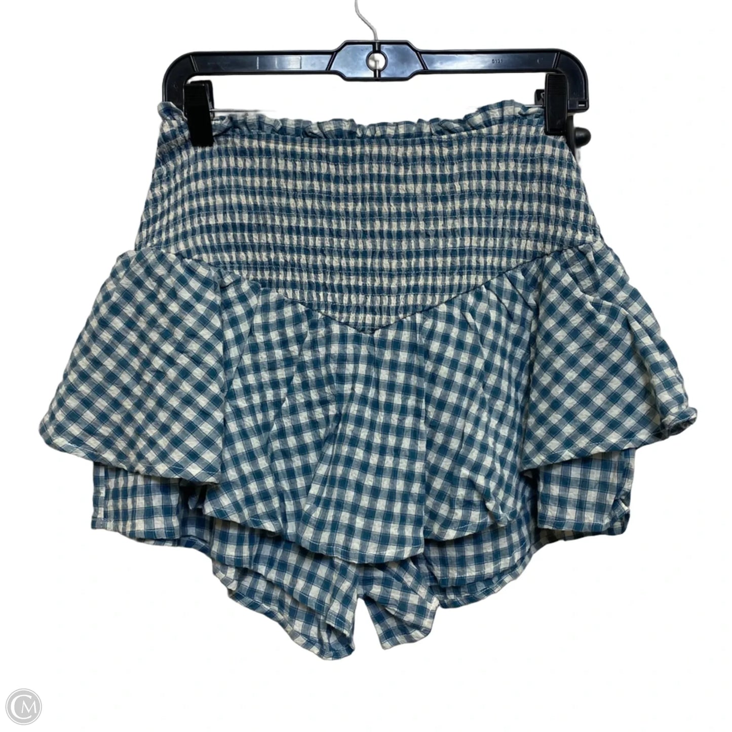 Shorts Set By Talulah In Green & White, Size: S