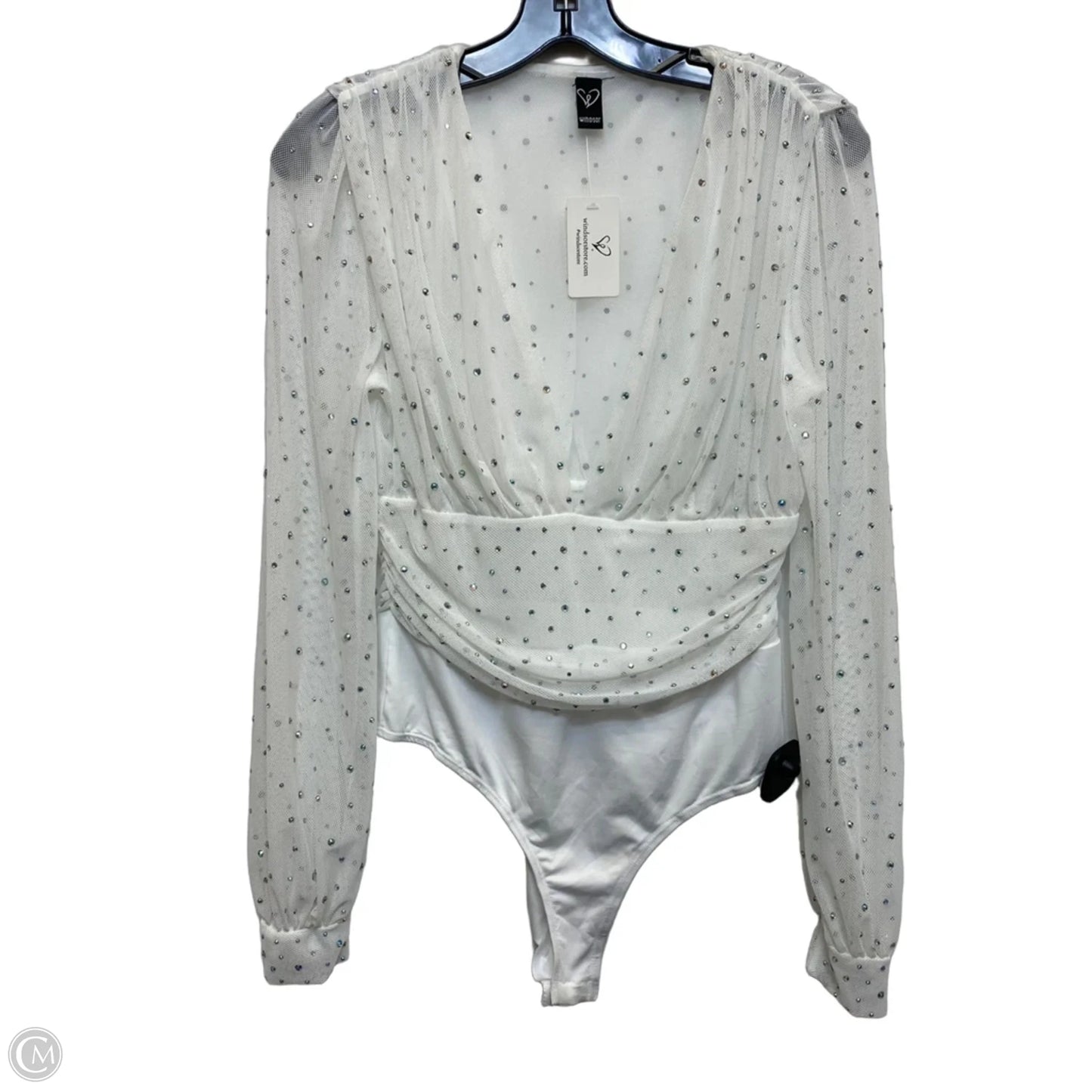 Bodysuit By Windsor In White, Size: M
