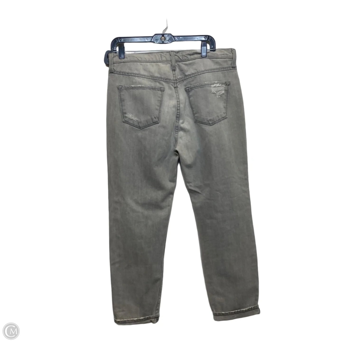 Jeans Straight By Flying Monkey In Grey, Size: 10