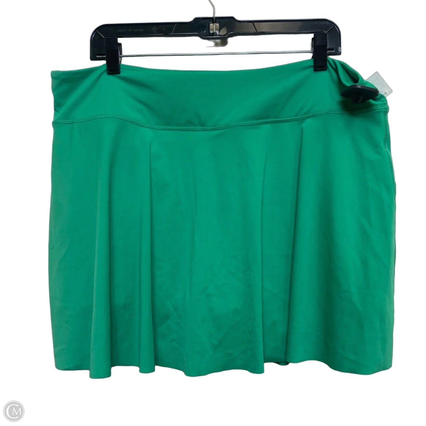Athletic Skort By Members Mark In Green, Size: Xxl