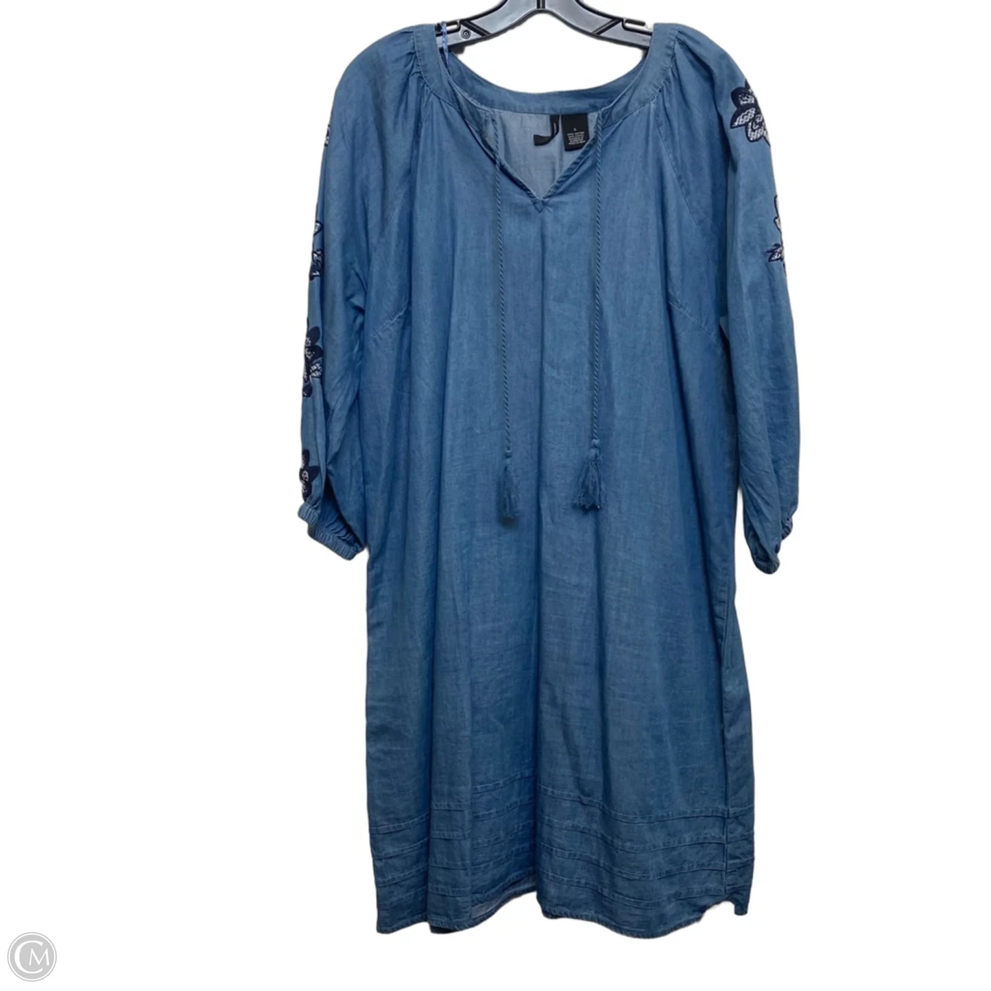 Dress Casual Short By New Directions In Blue, Size: L