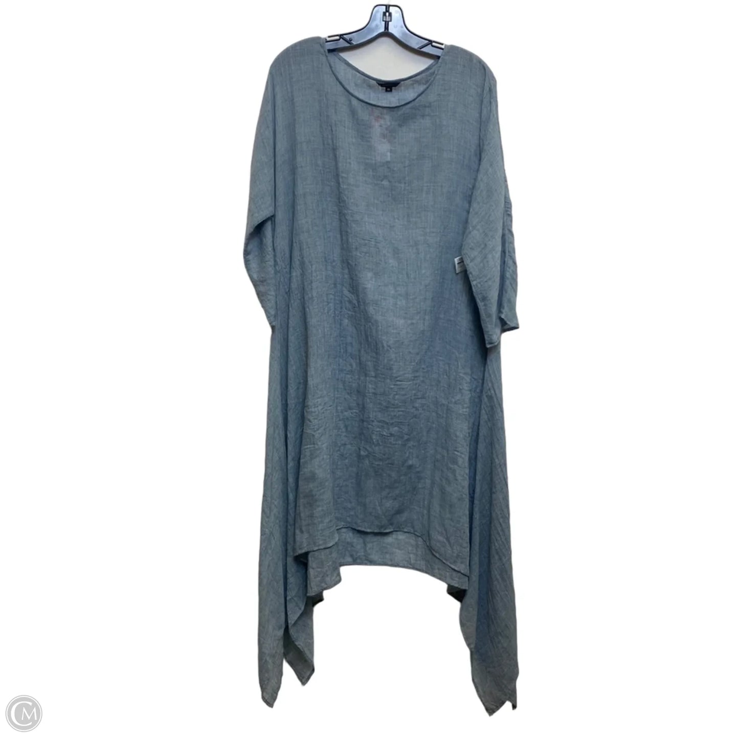 Dress Casual Short By Clothes Mentor In Blue, Size: Xl
