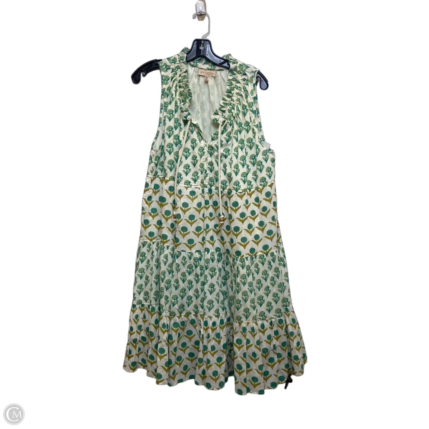 Dress Casual Midi By Philosophy In Green, Size: Xl