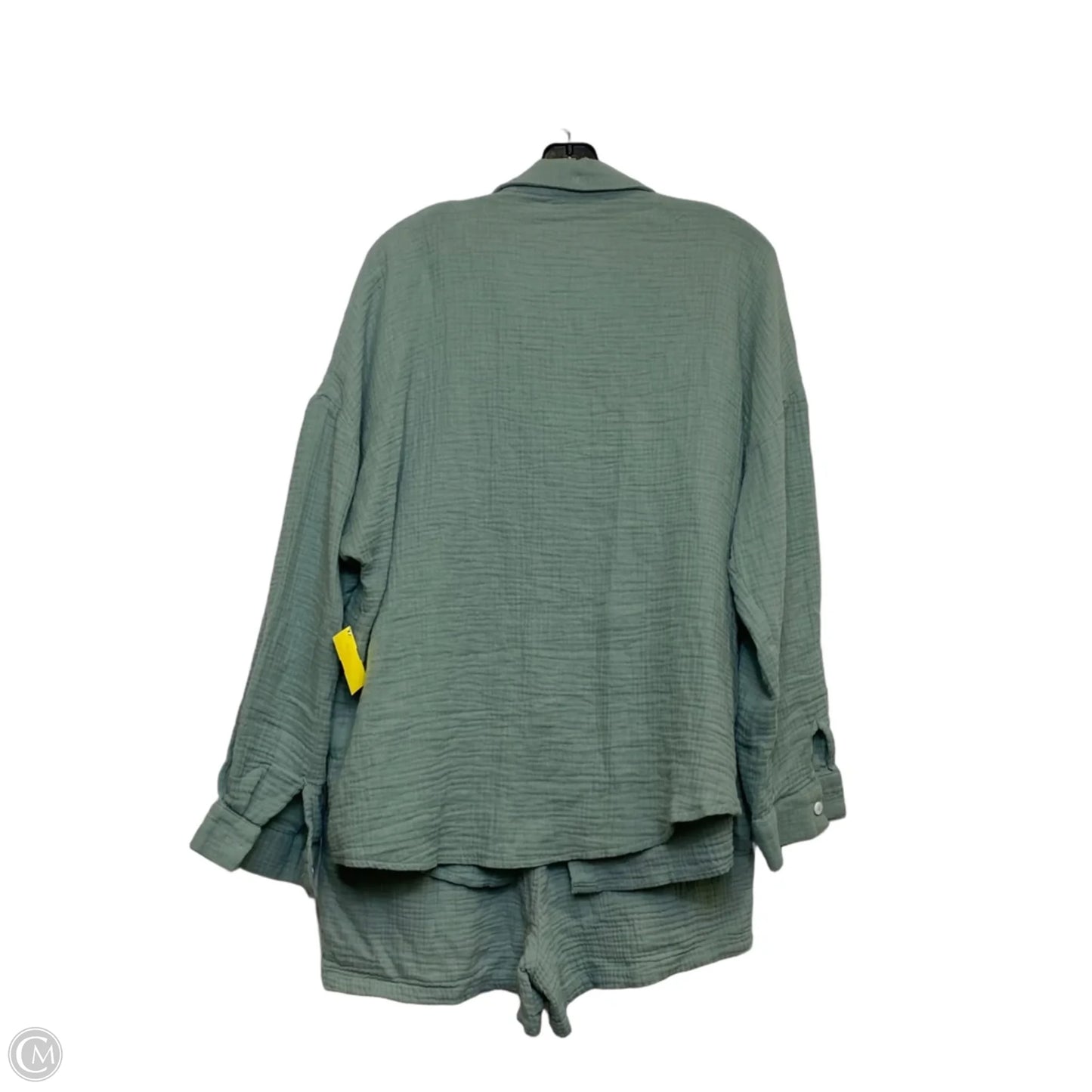 Shorts Set By Automet In Green, Size: L