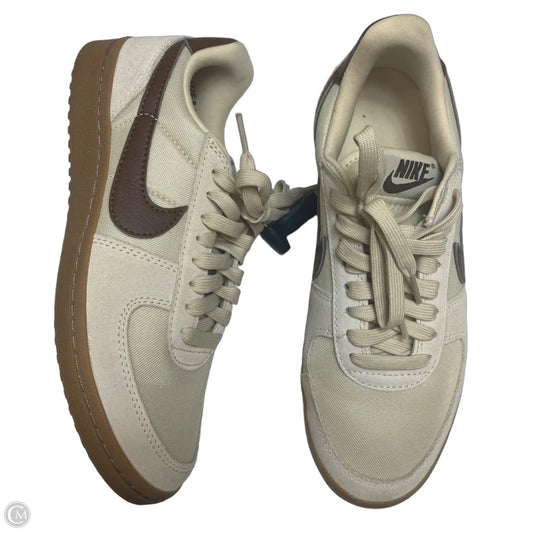 Shoes Sneakers By Nike In Tan, Size: 8.5