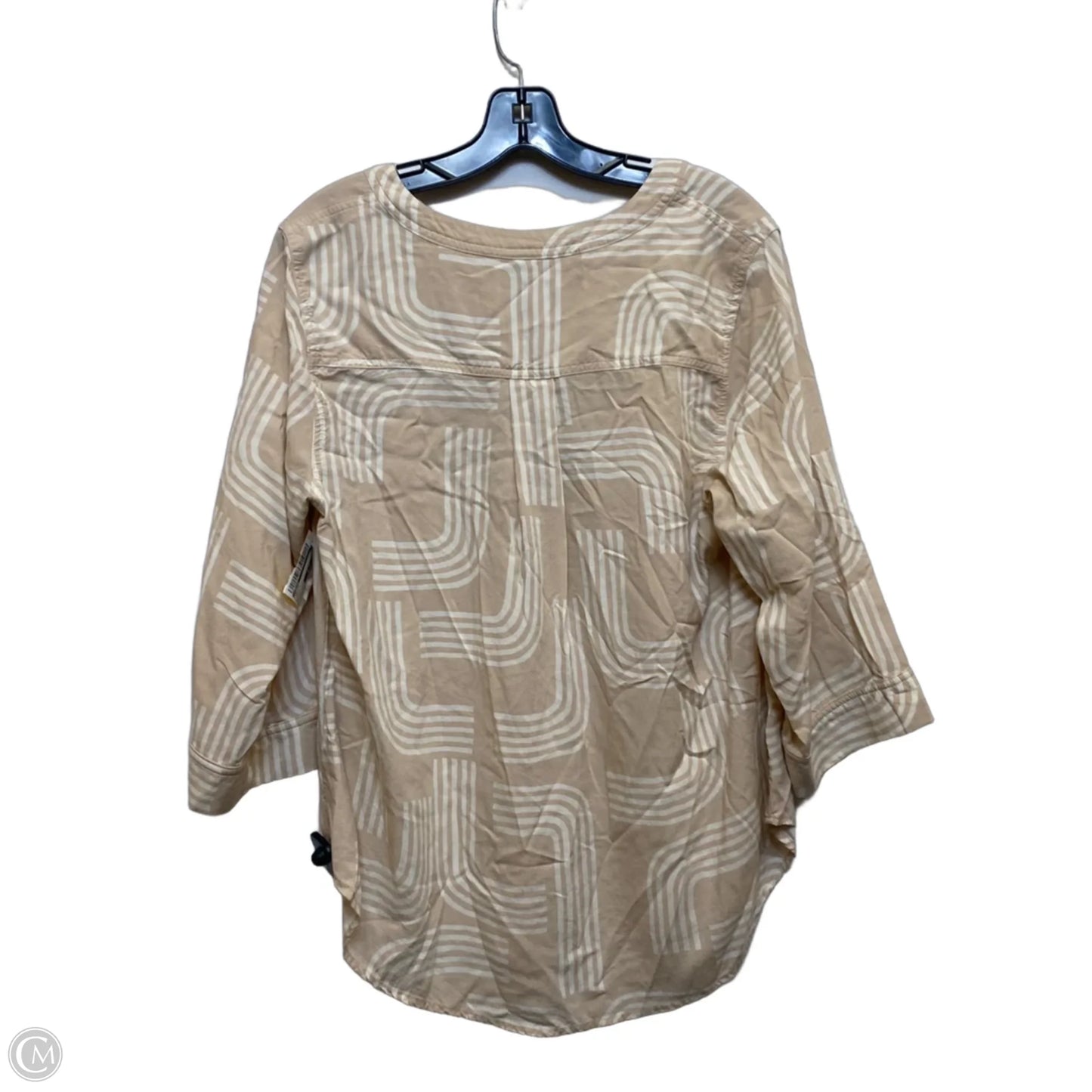 Top Long Sleeve By Torrid In Cream, Size: L