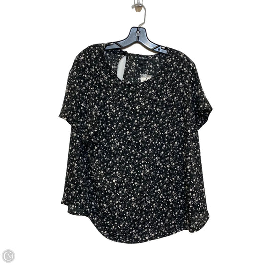 Top Short Sleeve By Torrid In Cream, Size: L