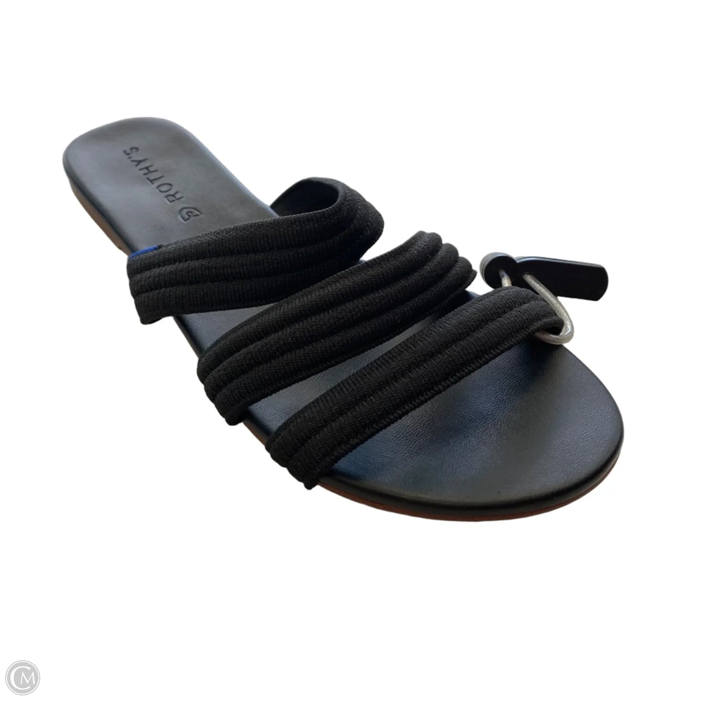 Sandals Designer By Rothys In Black, Size: 8.5