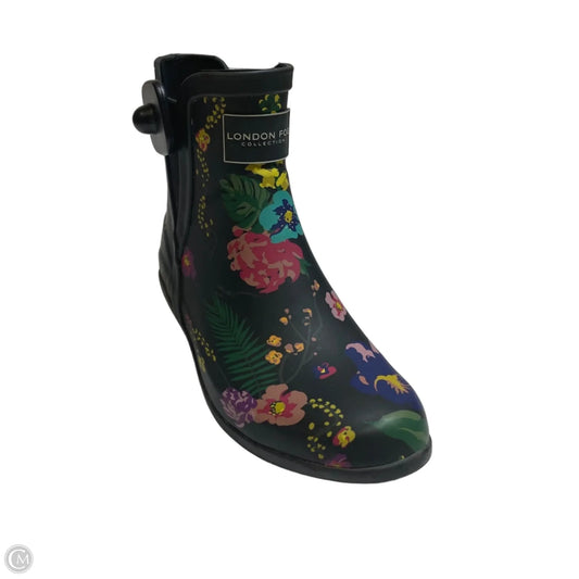 Boots Rain By London Fog In Multi-colored, Size: 7